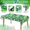 100 Feet x 40 Inch Tropical Tablecloth Roll Hawaiian Rectangle Disposable Plastic Tablecloth